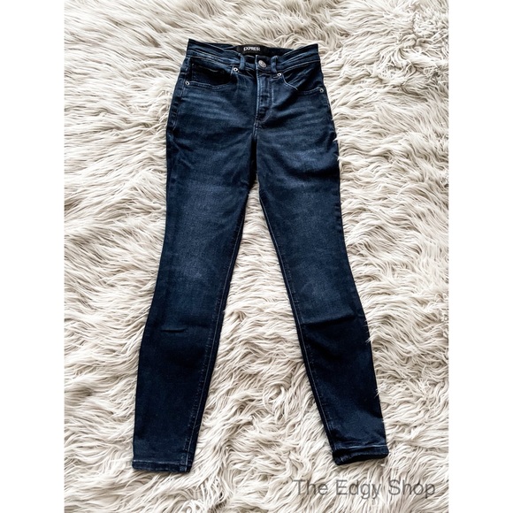 Express Denim - Express | High Waisted Perfect Curves Leggings 00 SHORT